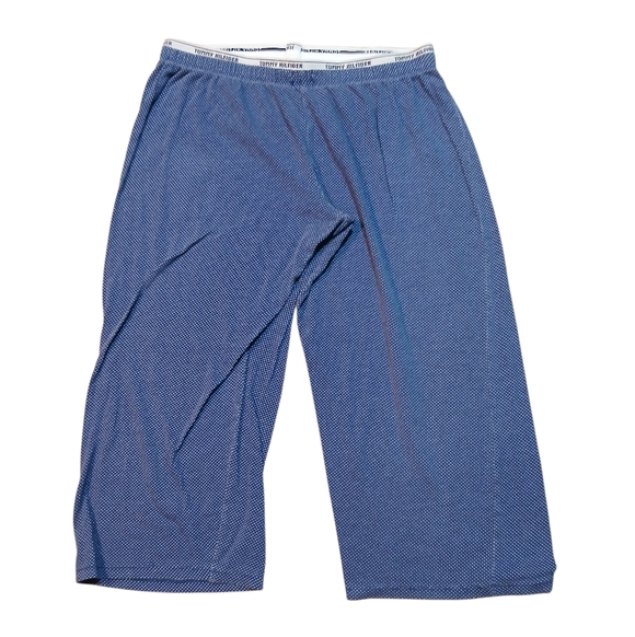 Tommy Hilfiger Pants - Tommy Hilfiger Blue and White Women's Size Small Lounge Pants